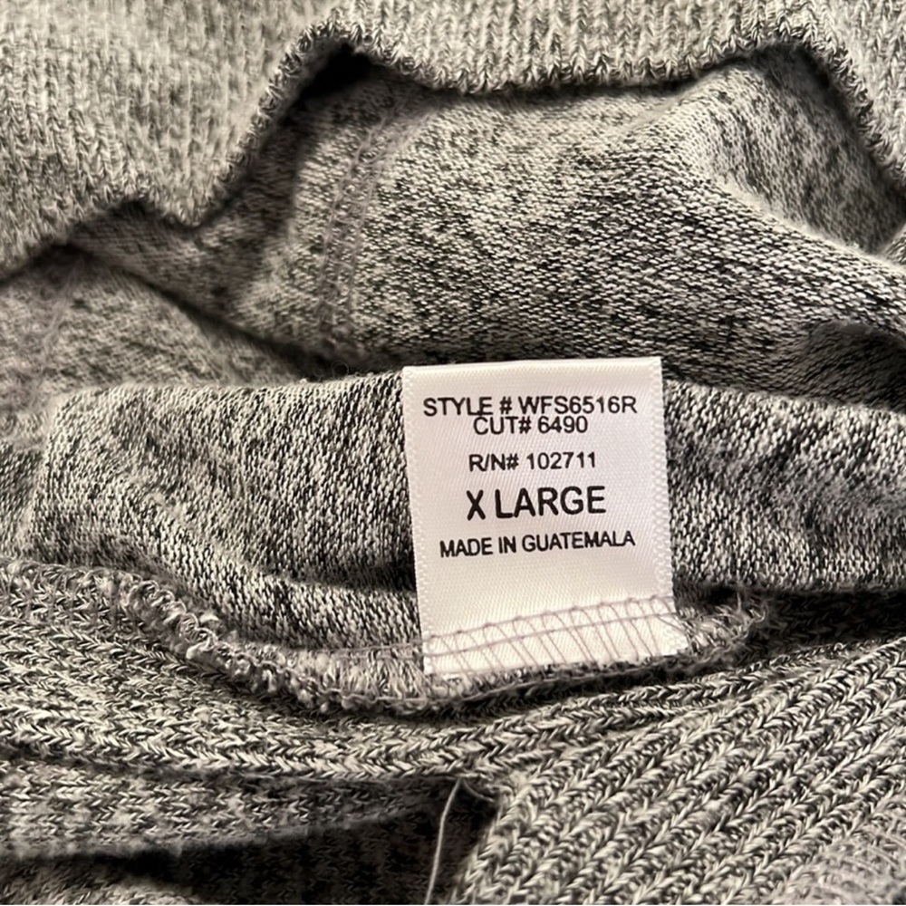 Gibson Gray Tunic Sweater XL - Picture 9 of 10